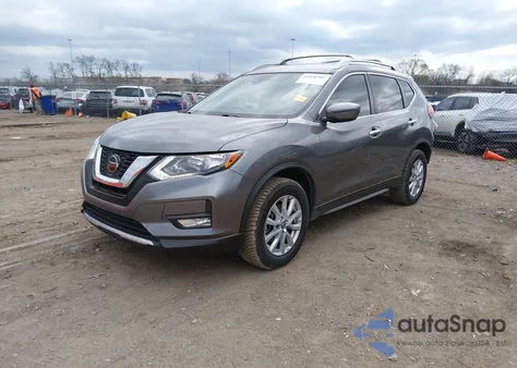 2019 Nissan Rogue Sv z USA, uszkodzony, nr VIN JN8AT2MV6KW397117